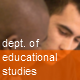 Department of Educational Studies logo